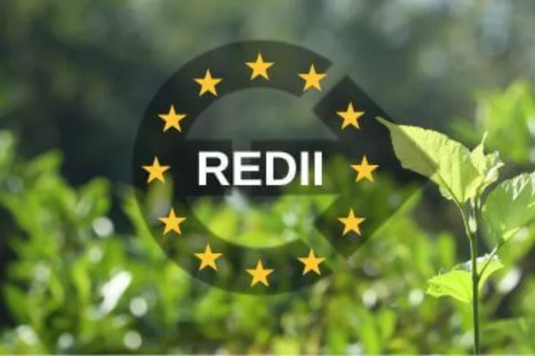 Le label REDII, cercle d'étoiles européennes sur un feuillage vert