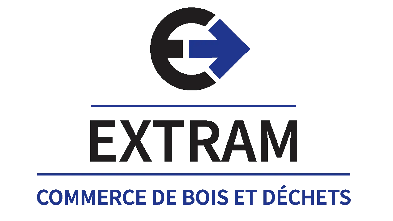 Logo EXTRAM, commerce de bois et déchets